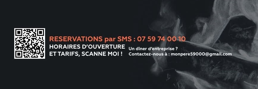 QR code horaires et réservations